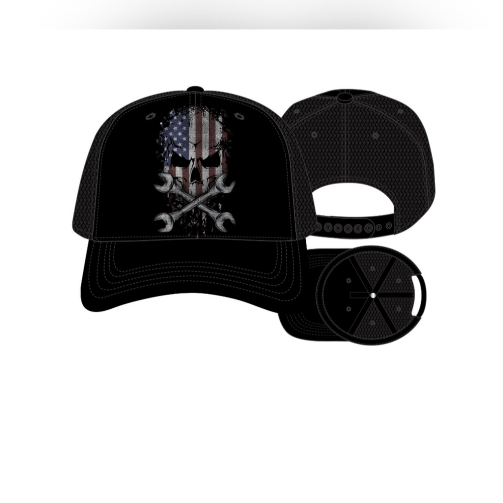 Americana Skull Cap